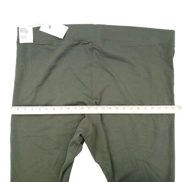 Nike Women's Size 3X Olive/White Graphic HW Leggings FB3097-325 NWT - Picture 7 of 11